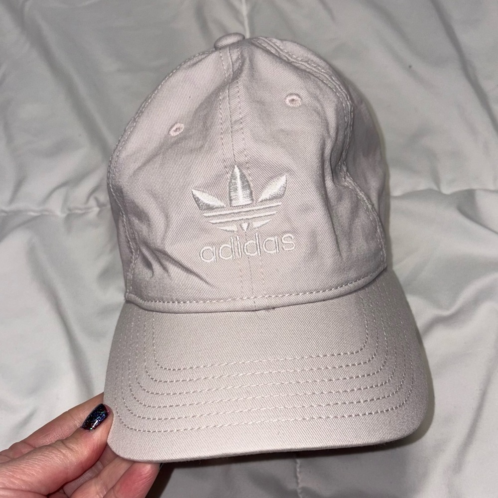 Gray Lilac Adidas hat